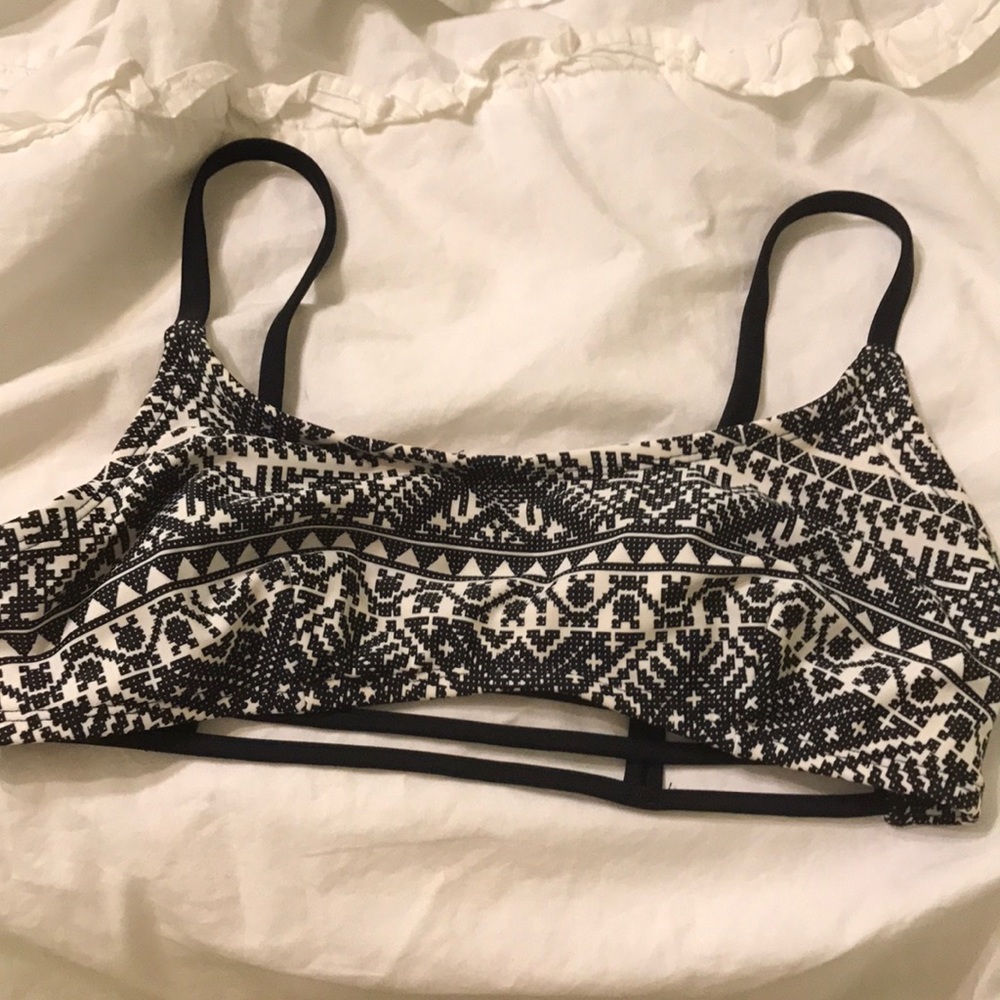 Victoria's Secret Black and White Bikini Strappy